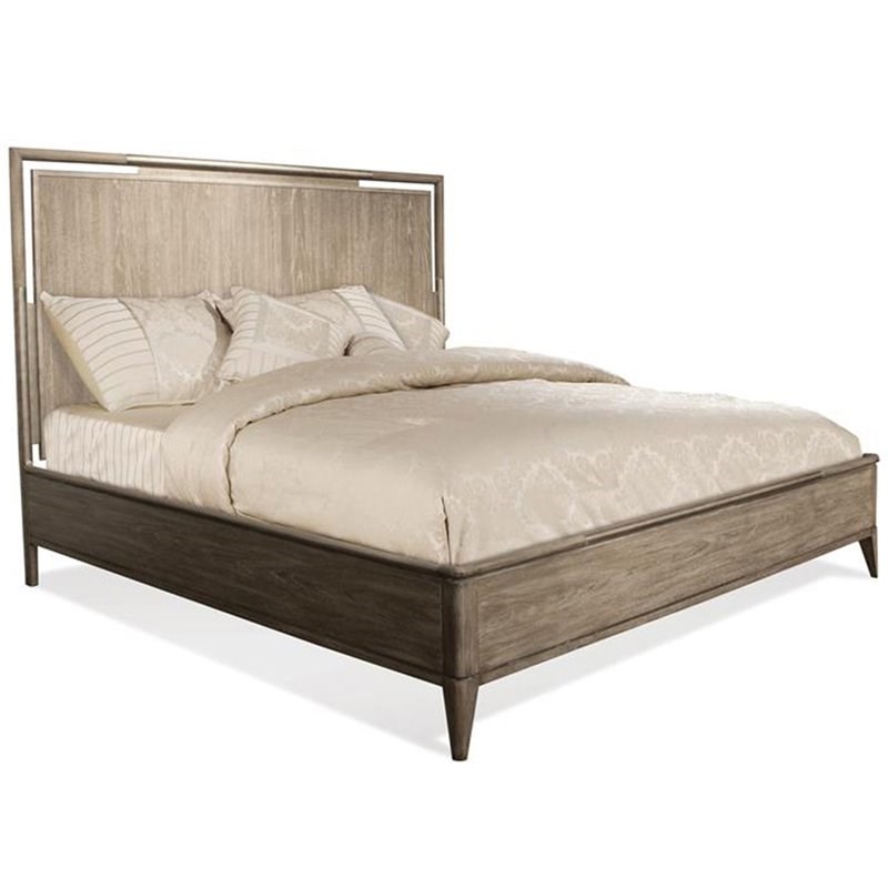 Riverside Furniture Sophie Queen Panel Bed In Natural Homesquare 6708