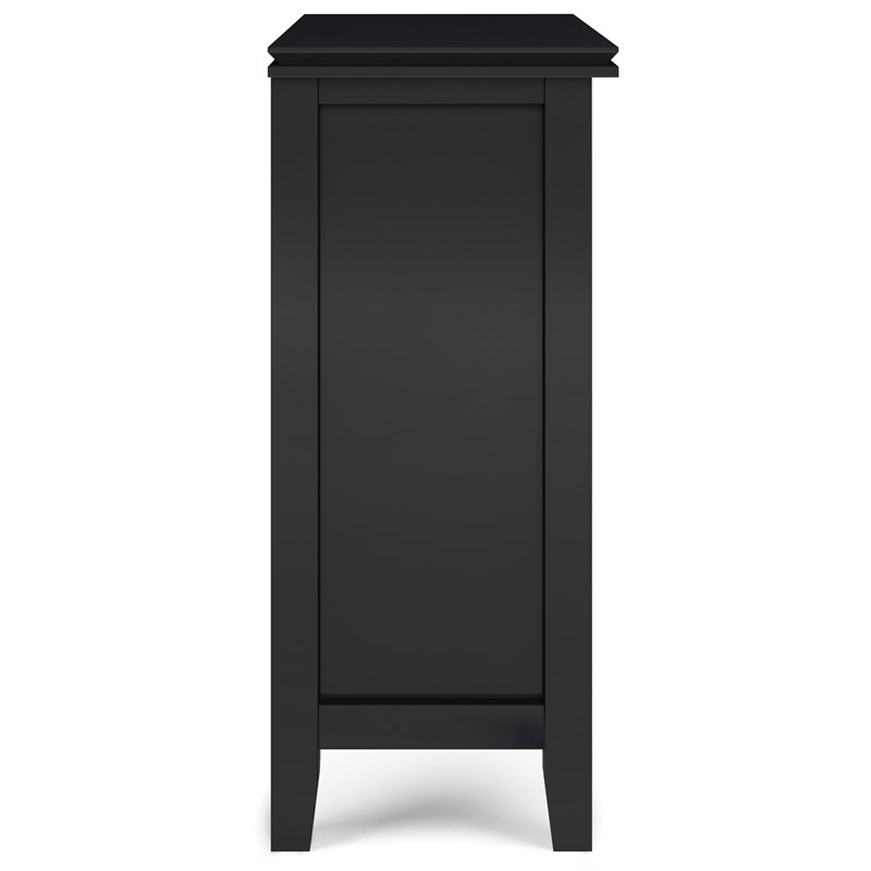 Artisan SOLID WOOD 30 Inch Wide Contemporary Low Storage Cabinet In