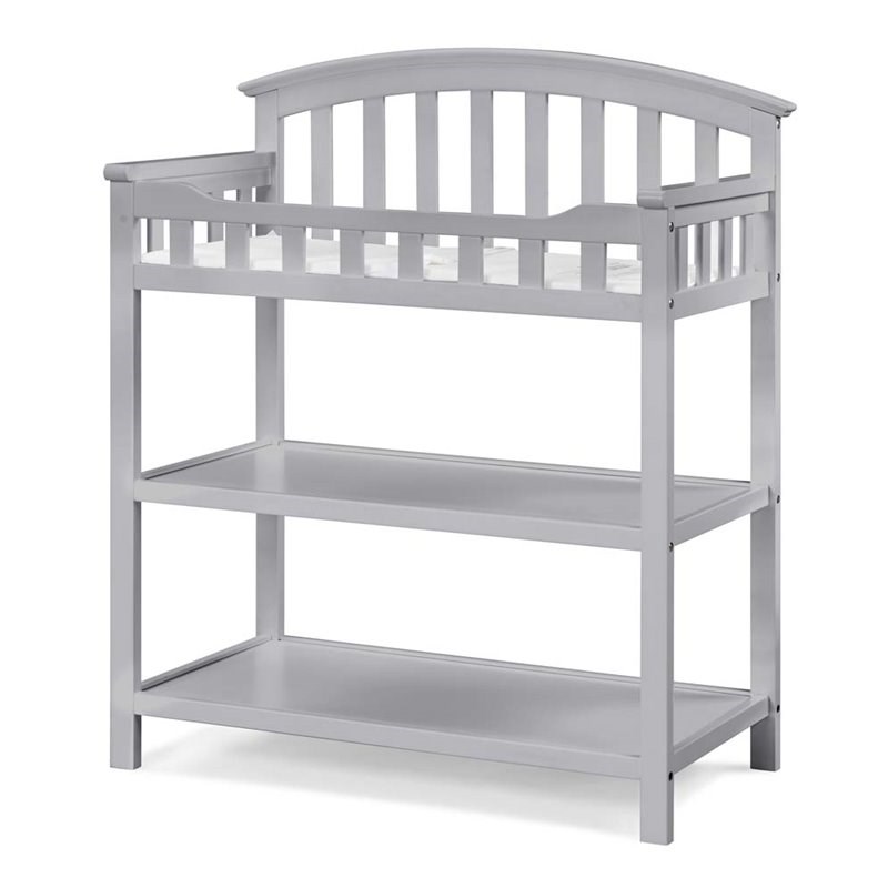 graco changing table in pebble gray 0052436f