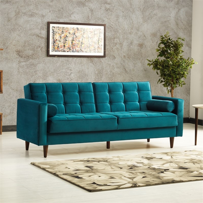 mid-century-modern-william-teal-velvet-sleeper-sofa-ash0452