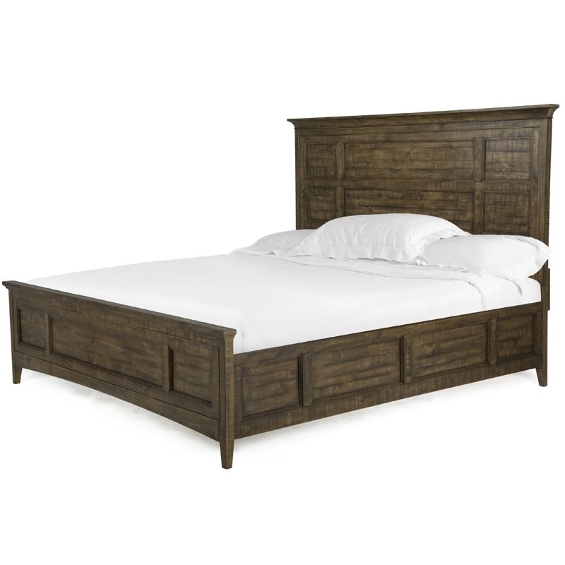 Magnussen Bay Creek Relaxed Traditional Toasted Nutmeg Queen Panel Bed