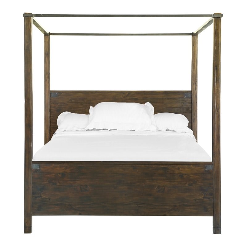 Magnussen B3561 Pine Hill Cal King Poster Bed