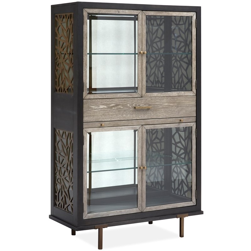 Magnussen D5013 Ryker Display Cabinet in Black