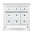 Magnussen Kentwood 3 Drawer Nightstand in Painted White Finish