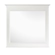 Magnussen Kentwood Landscape Mirror in Painted White Finish