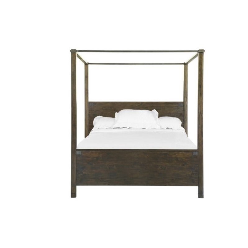 Magnussen Pine Hill California King Poster Bed in Rustic Pine