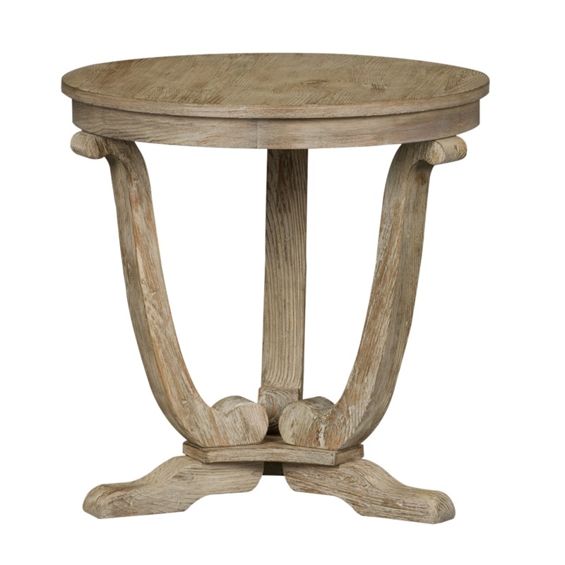Greystone Mill Light Gray End Table