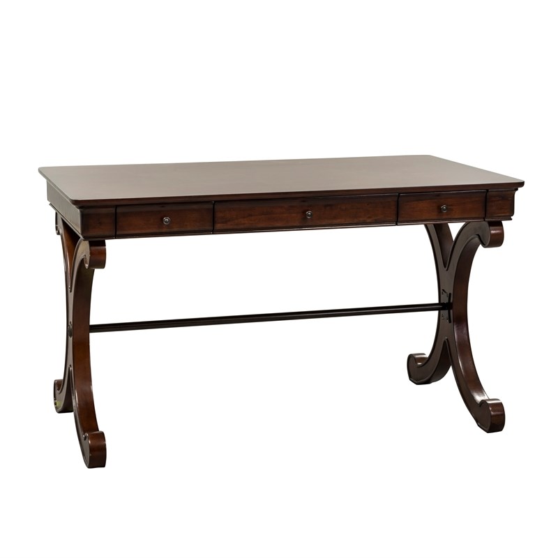 cherry finish writing desk