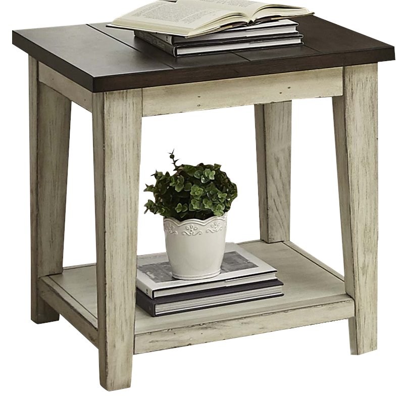 liberty furniture lancaster end table 612ot1020