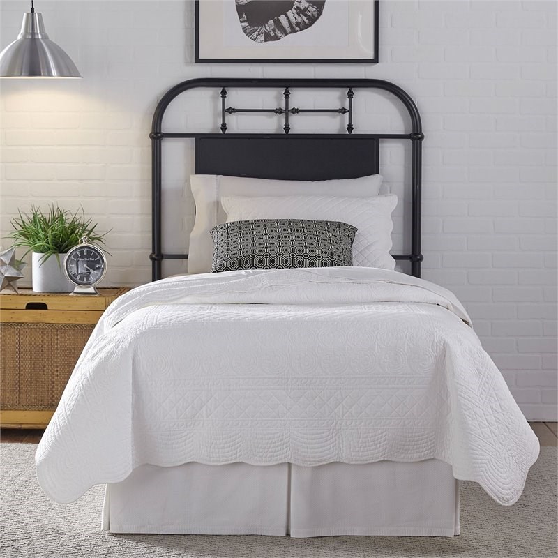 Liberty Furniture Vintage Full Metal Headboard Black Homesquare