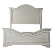 Bayside White King Panel Bed