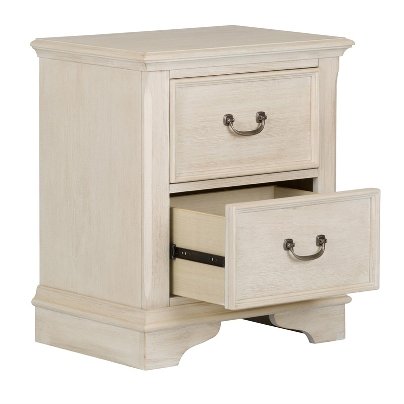 3 Piece Set of 7 Drawer Dresser with 5 Drawer Chest and Nightstand