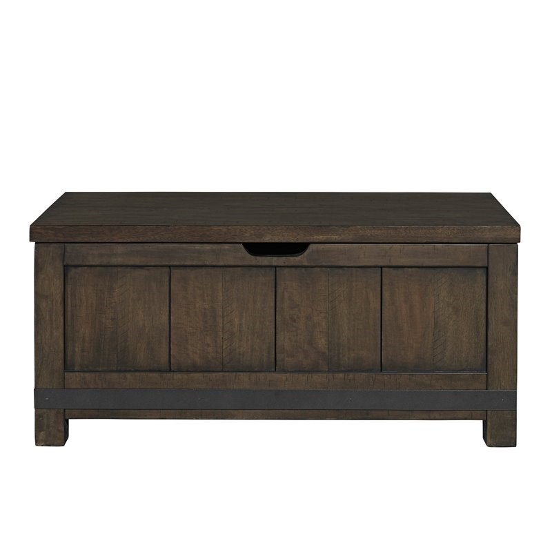 black toy chest bench