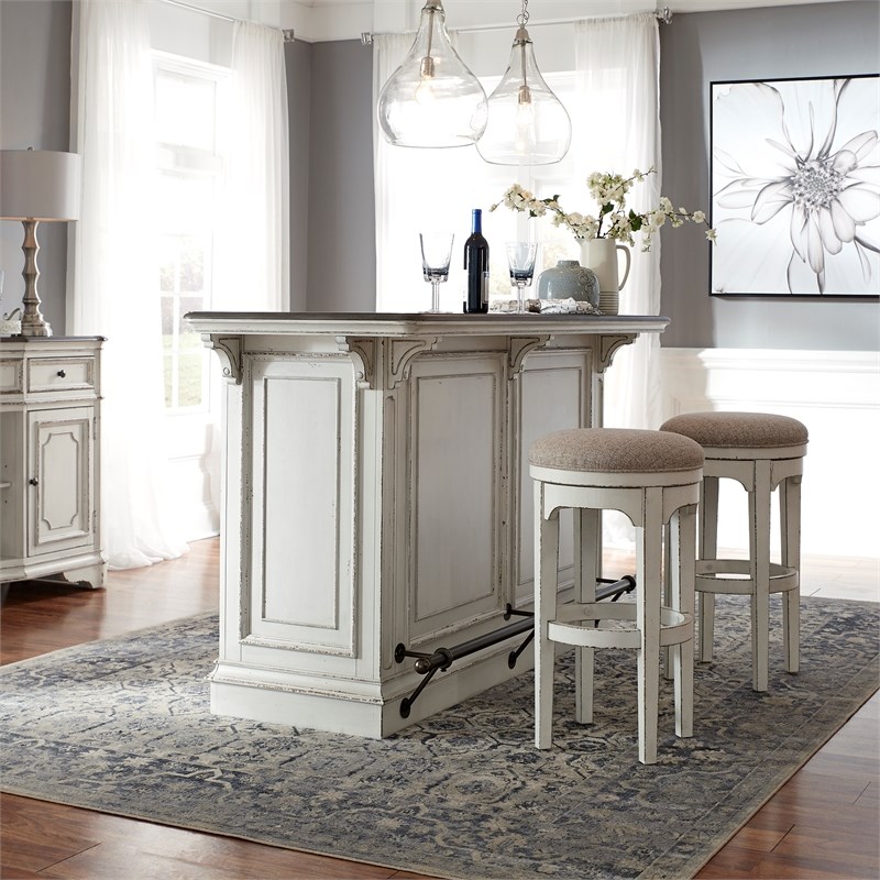 Liberty Furniture Magnolia Manor Bar Unit Homesquare