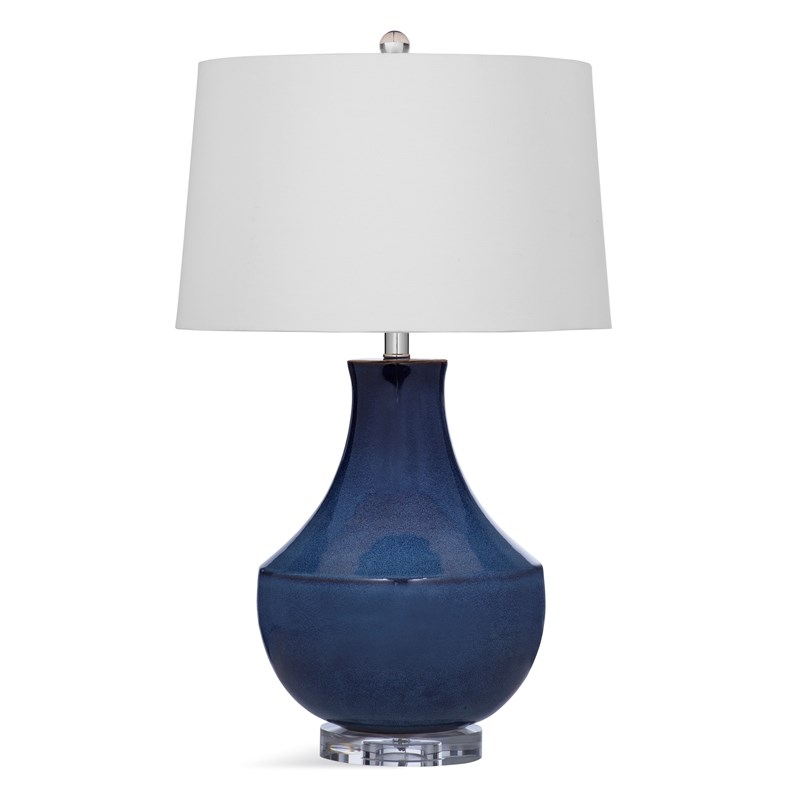 Kinney Ceramic Table Lamp in Blue