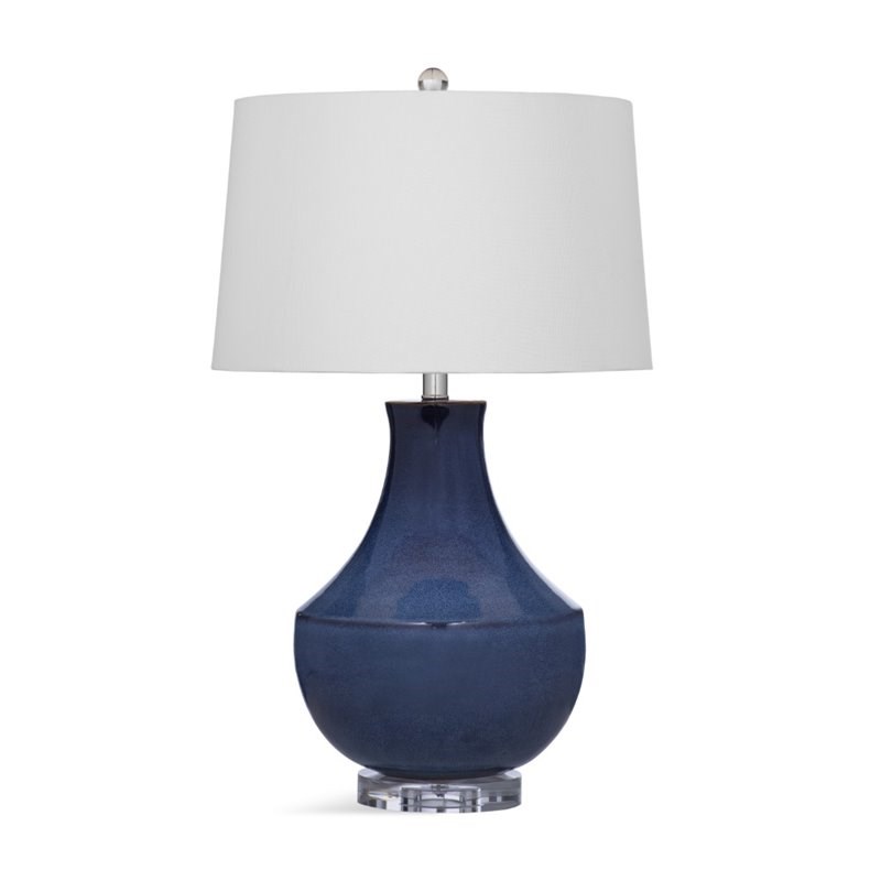 Kinney Ceramic Table Lamp in Blue