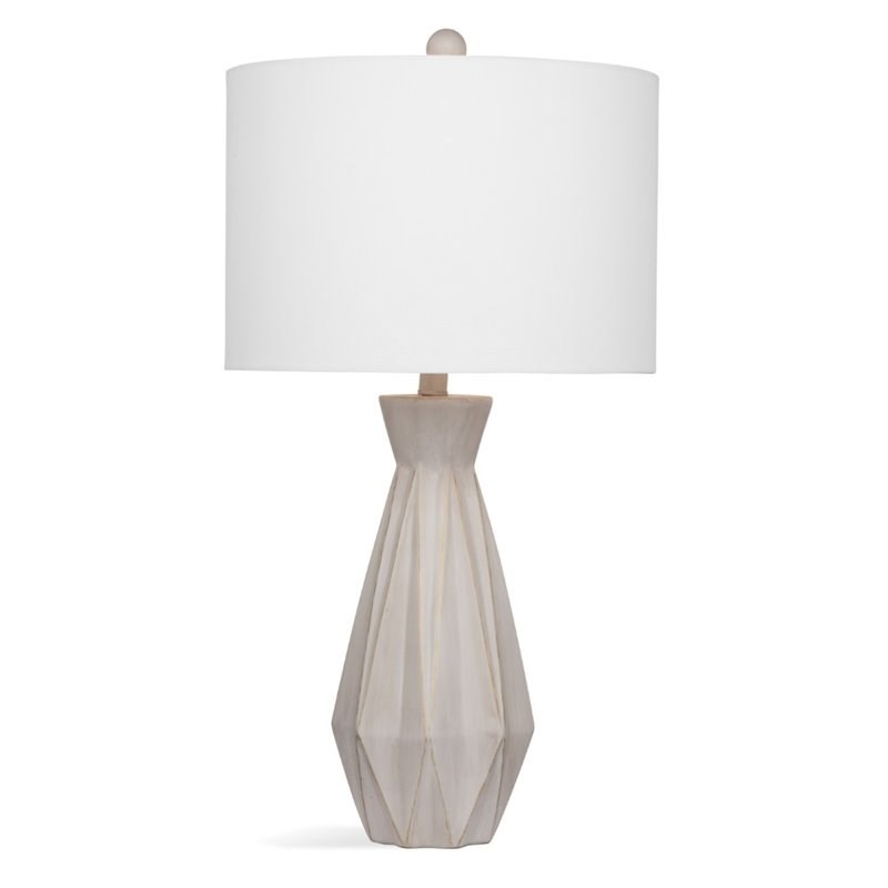 Branka Table Lamp in Gold Cement Stone