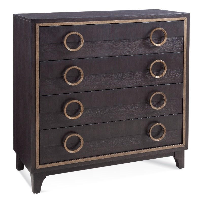 Eaton Wood Hall Chest in Brown