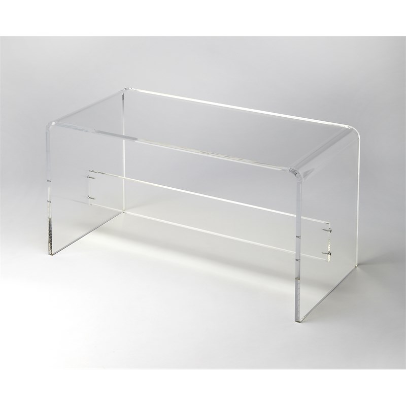 Butler Specialty Company Crystal Clear Acrylic Bench