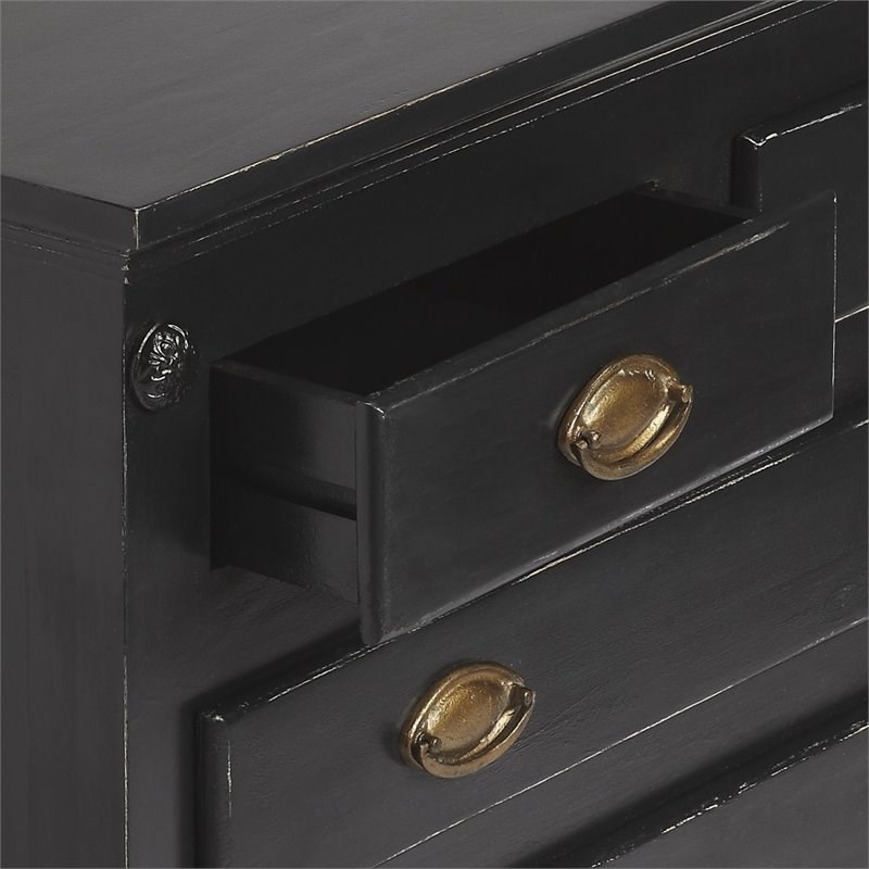 Butler Specialty Masterpiece 4 Drawer Easterbrook Chest in Black