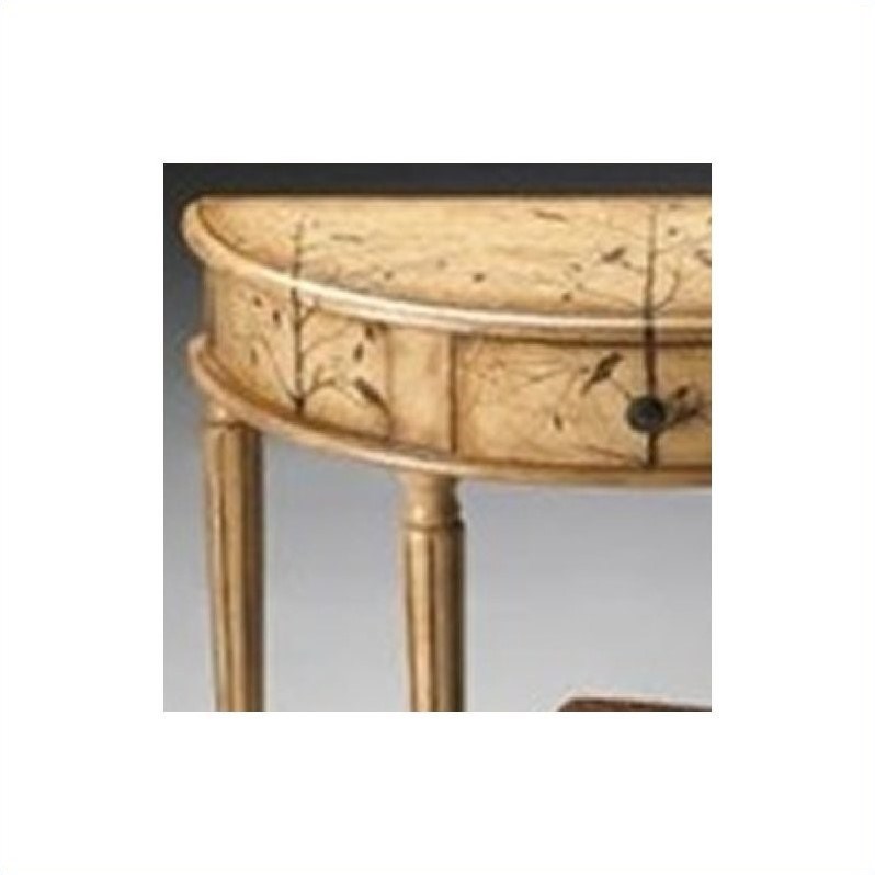 Butler Specialty Artists' Originals Demilune Console Table in Forest