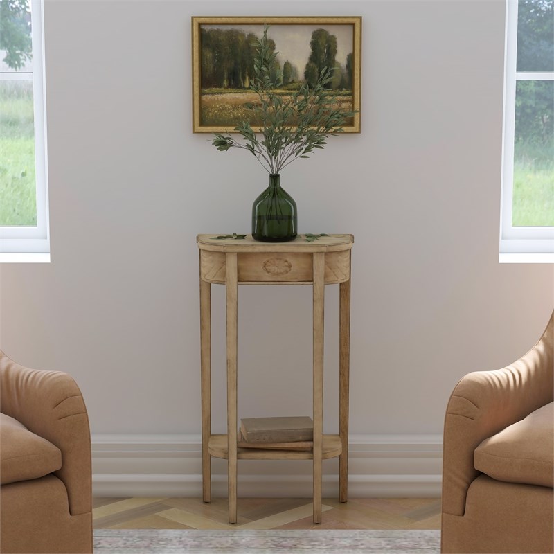 Wendell  Antique Beige Console Table