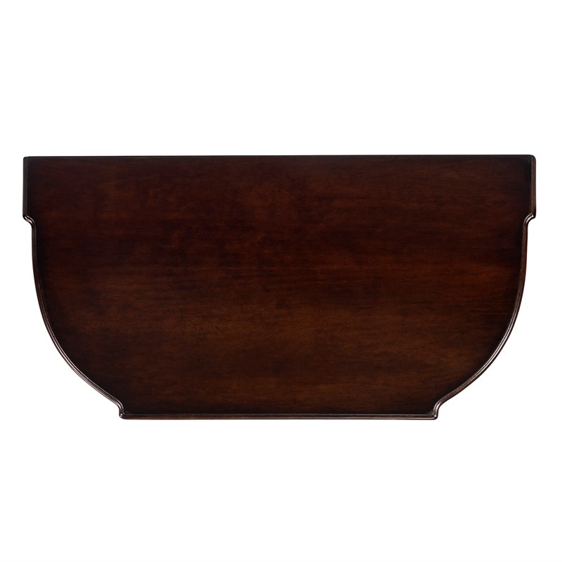 Butler Wendall Demilune Console Table in Cherry