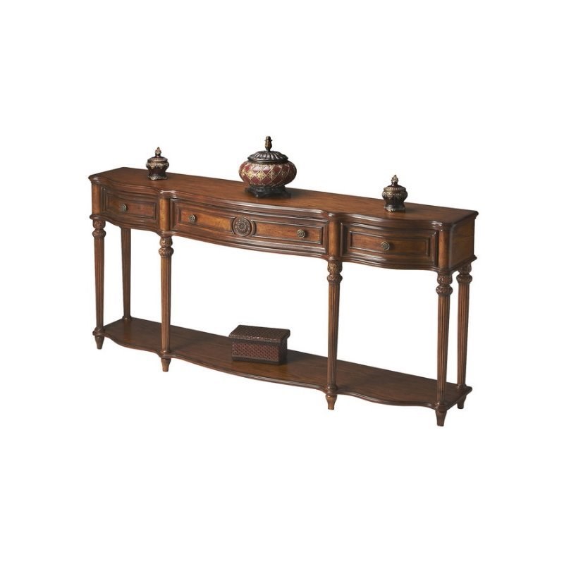 Butler Specialty Console Table in Vintage Oak 