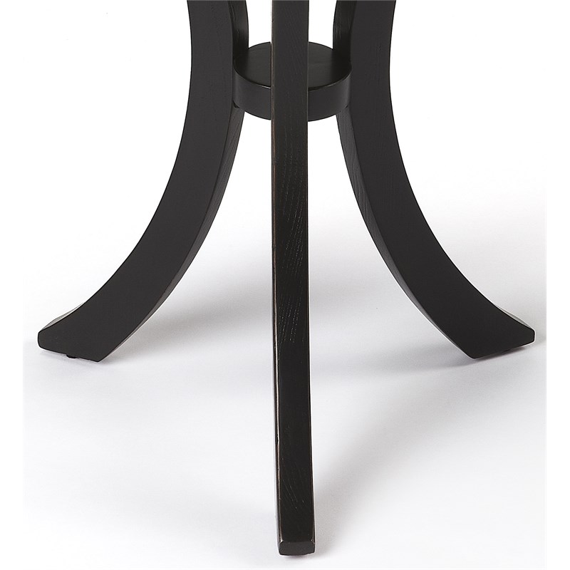 Butler Specialty Loft Gerard Round End Table in Black Licorice
