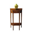 Butler Specialty Masterpiece Demilune Console Table in Olive Ash Burl