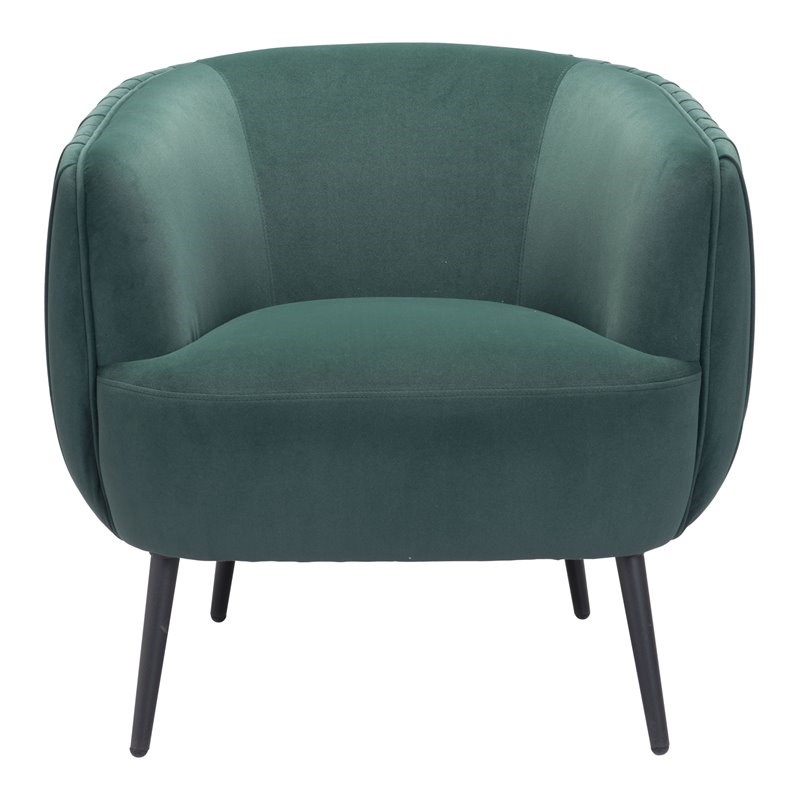 ZUO Karan Modern Accent Chair in Green