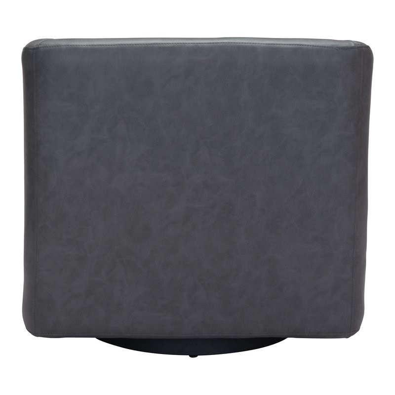 ZUO Brooks Modern Accent Chair in Gray