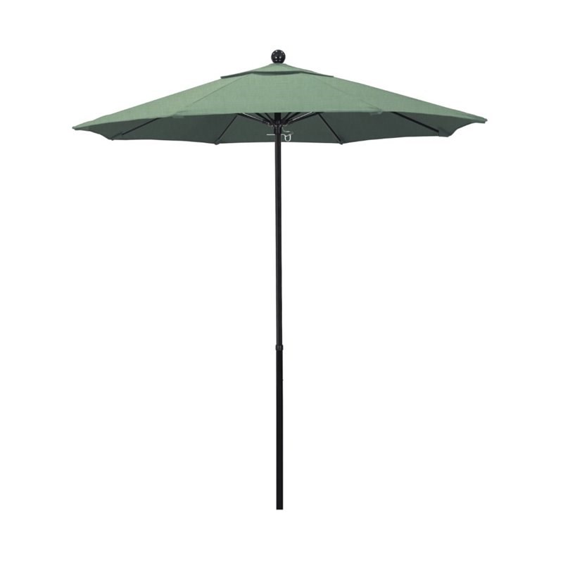 California Umbrella Oceanside 7.5' Black Market Umbrella in Spa