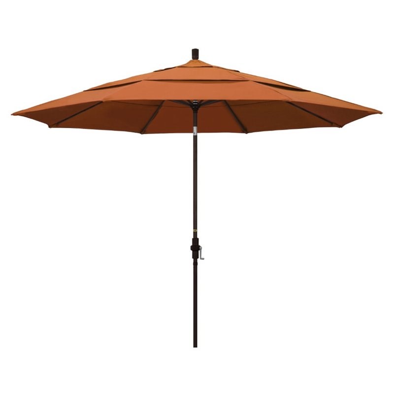 California Umbrella 11' Patio Umbrella in Tuscan