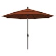 California Umbrella 11' Patio Umbrella in Terracotta