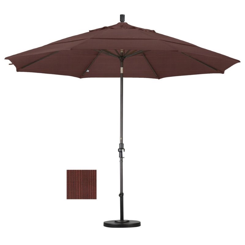 California Umbrella 11' Patio Umbrella in Terrace Adobe
