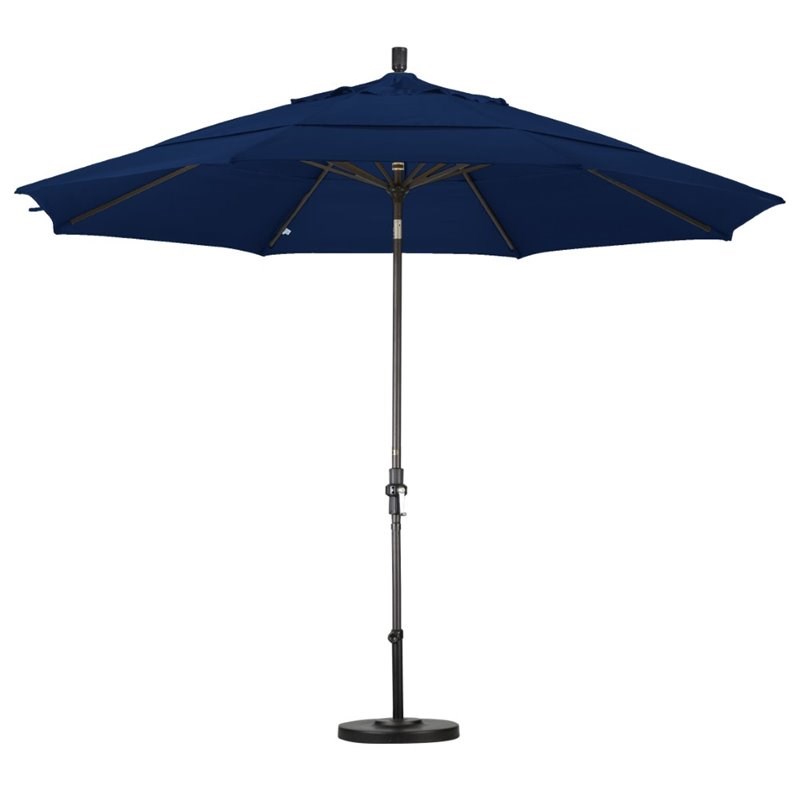 California Umbrella 11' Patio Umbrella in Sapphire
