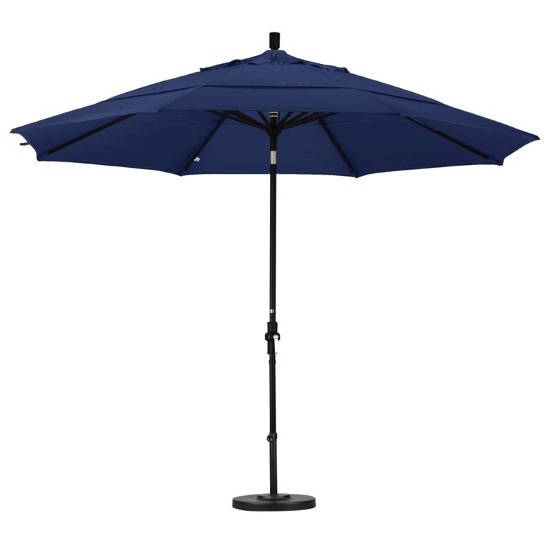 California Umbrella 11' Patio Umbrella in Navy