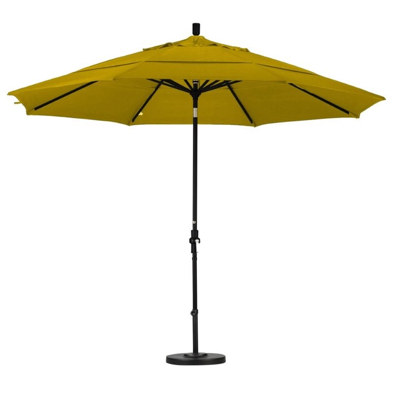 california umbrella 11' patio umbrella in sunflower yellow gscu1183025457dwv