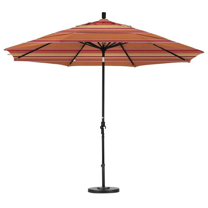 California Umbrella 11' Patio Umbrella in Dolce Mango