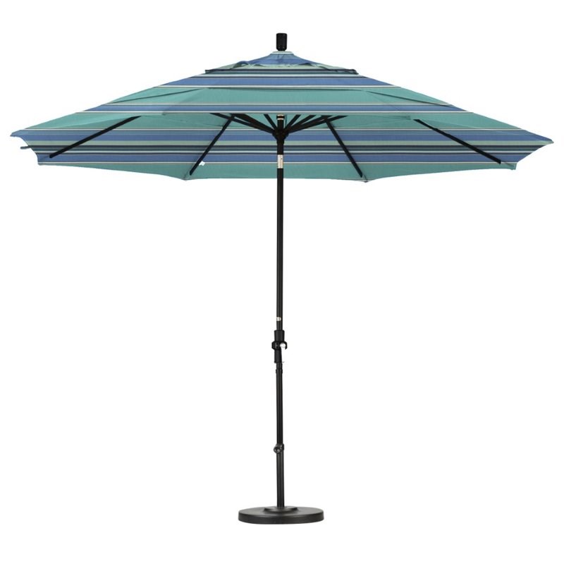 California Umbrella 11' Patio Umbrella in Dolce Oasis