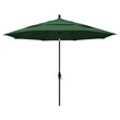 California Umbrella 11' Patio Umbrella in Hunter Green