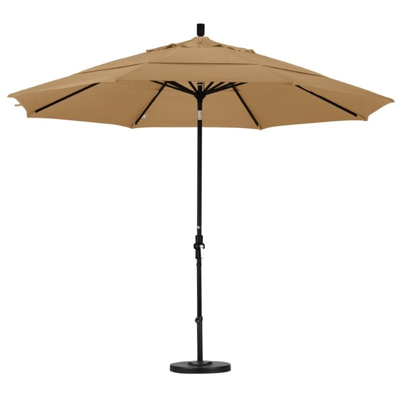 California Umbrella 11' Patio Umbrella in Champagne