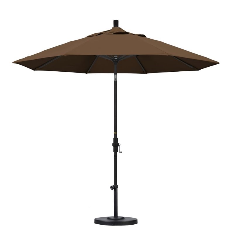 California Umbrella 9' Patio Umbrella in Cocoa