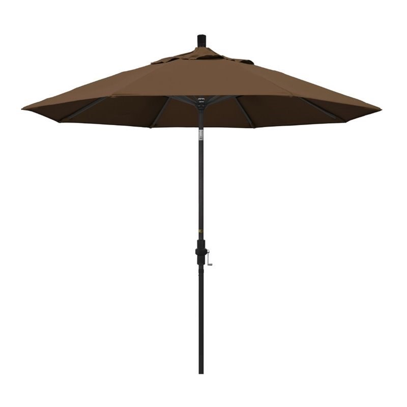California Umbrella 9' Patio Umbrella in Cocoa