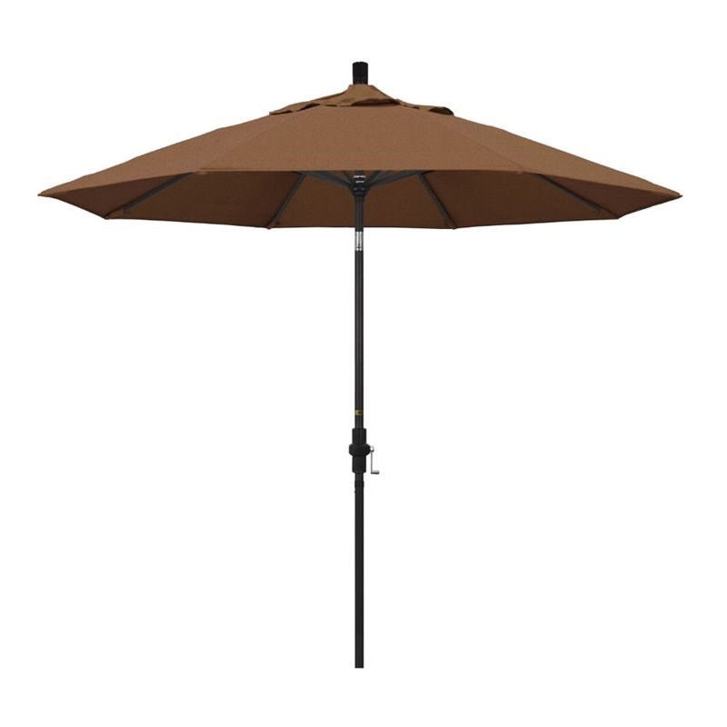 California Umbrella 9' Patio Umbrella in Teak