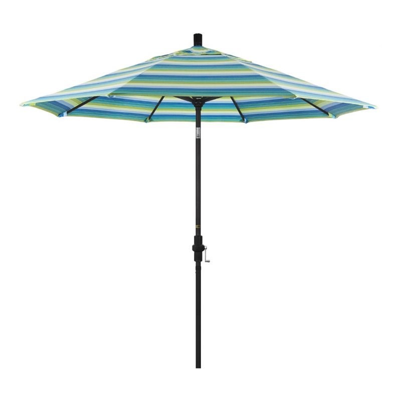 California Umbrella 9' Patio Umbrella in Seville Seaside