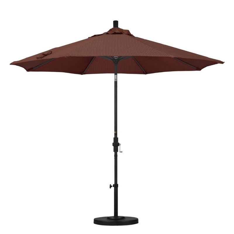 California Umbrella 9' Patio Umbrella in Terrace Adobe