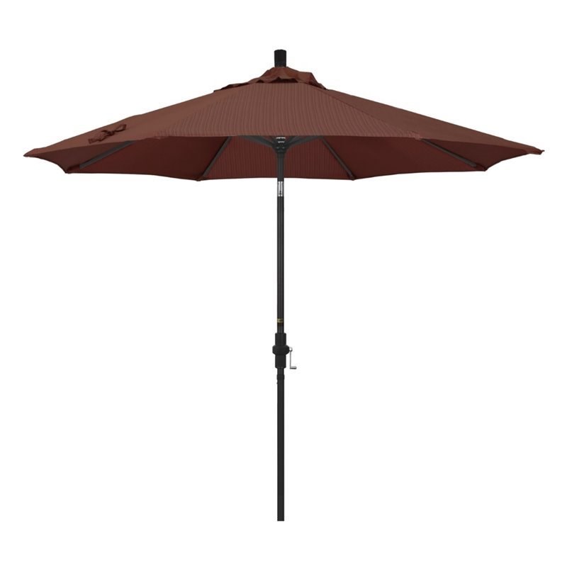 California Umbrella 9' Patio Umbrella in Terrace Adobe