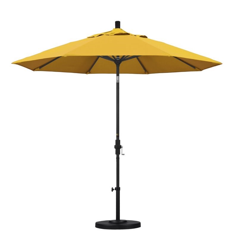 California Umbrella 9' Patio Umbrella in Yellow